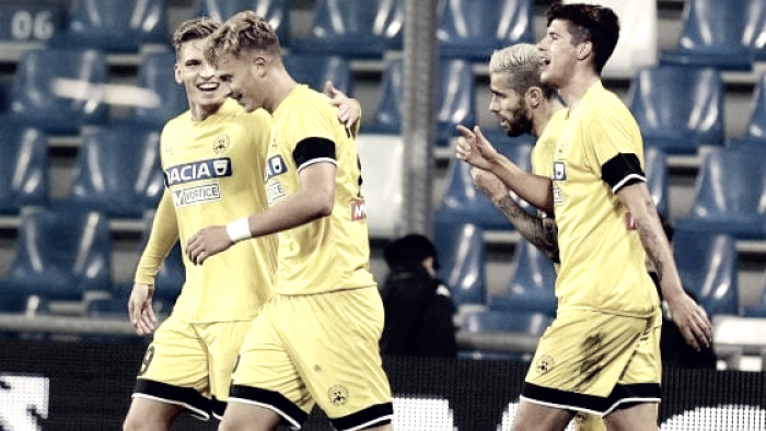 Udinese - Contro il Sassuolo la partita non c'è stata, ma ha vinto la più cinica