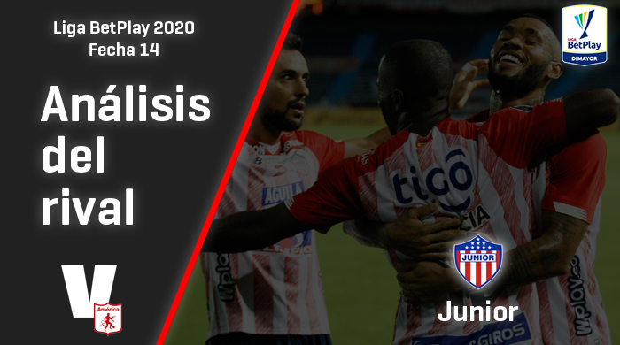 América de Cali, análisis del rival: Junior de Barranquilla (Fecha 14, Liga 2020)