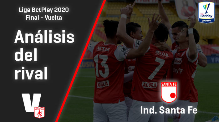 América de Cali, análisis del rival: Independiente Santa
Fe (Final - vuelta, Liga 2020)
