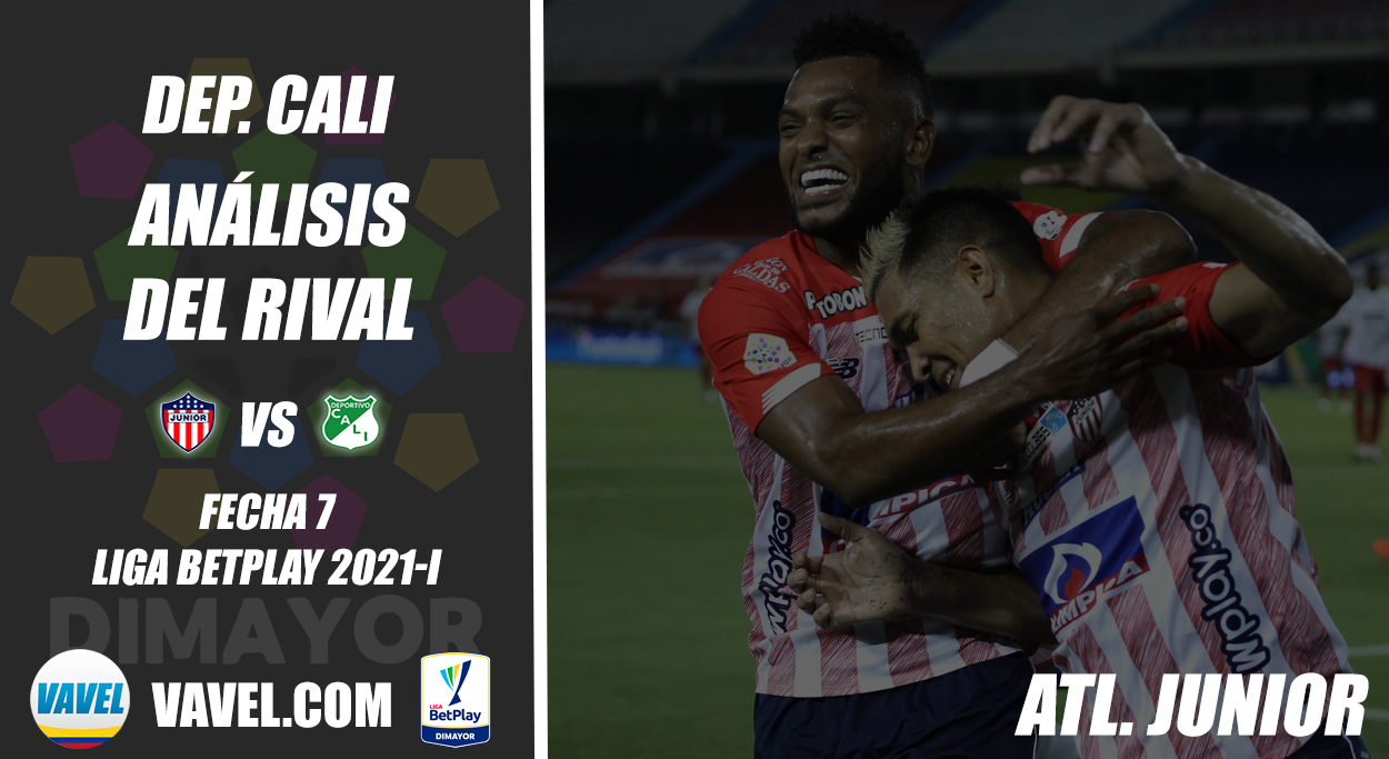 Deportivo Cali, análisis del rival: Atlético Junior (Fecha 7, Liga 2021-I)