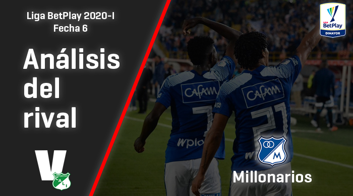 Deportivo Cali, análisis del rival: Millonarios (Fecha 6, Liga 2020-I)