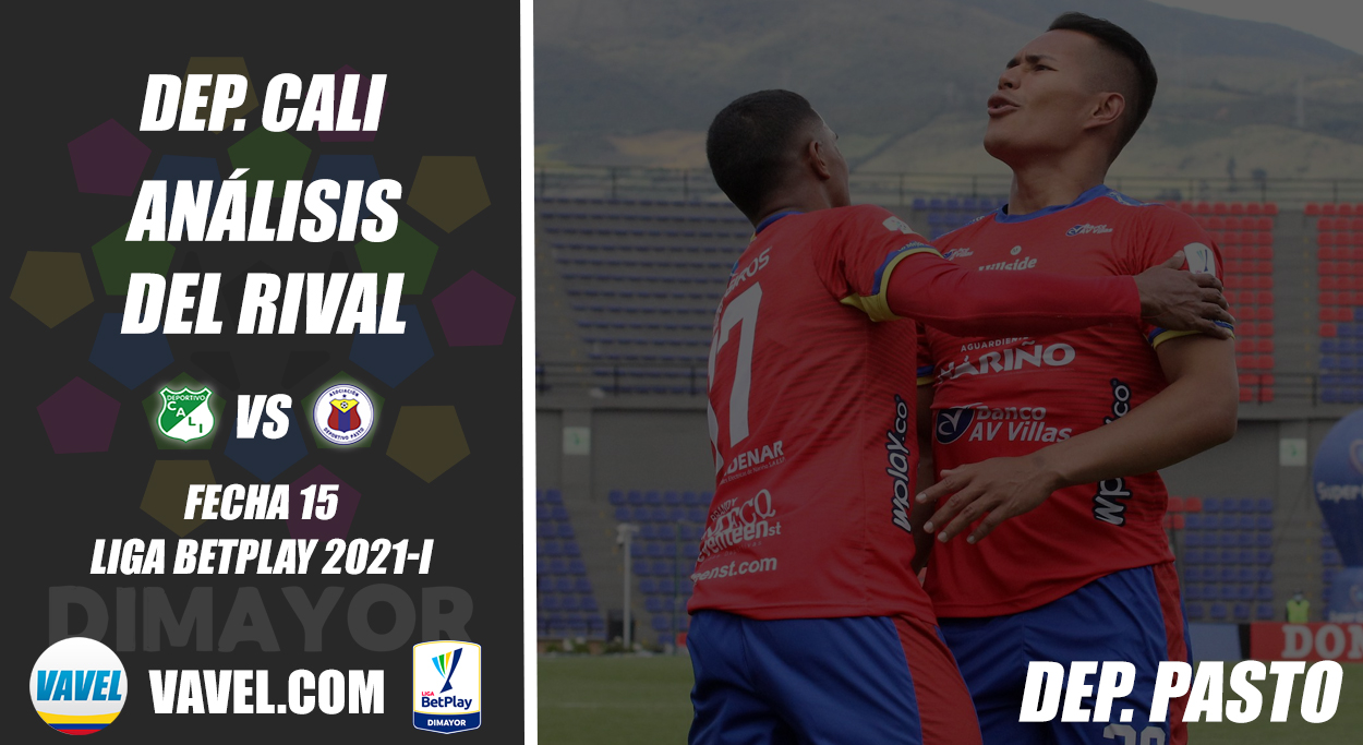 Deportivo Cali, análisis del
rival: Deportivo Pasto (Fecha 14, Liga 2021-I)