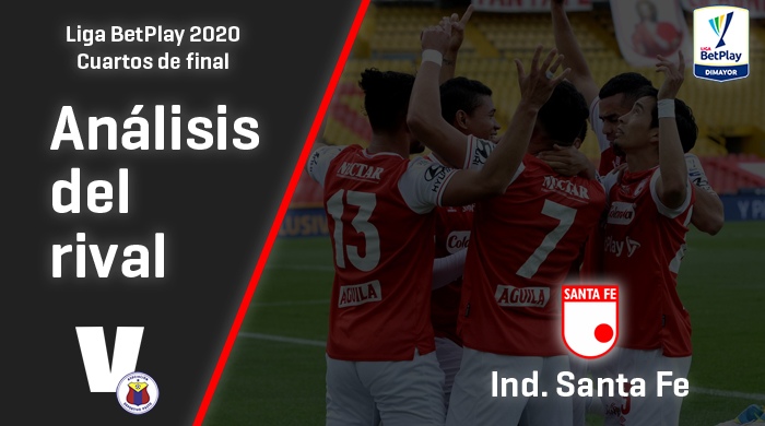 Deportivo Pasto, análisis del rival: Independiente Santa Fe (Cuartos de final, Liga 2020)