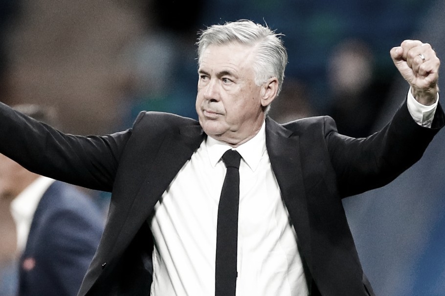 Ancelotti diminui peso de potencial sentimento de revanche do Liverpool: “Real Madrid também perdeu uma final”