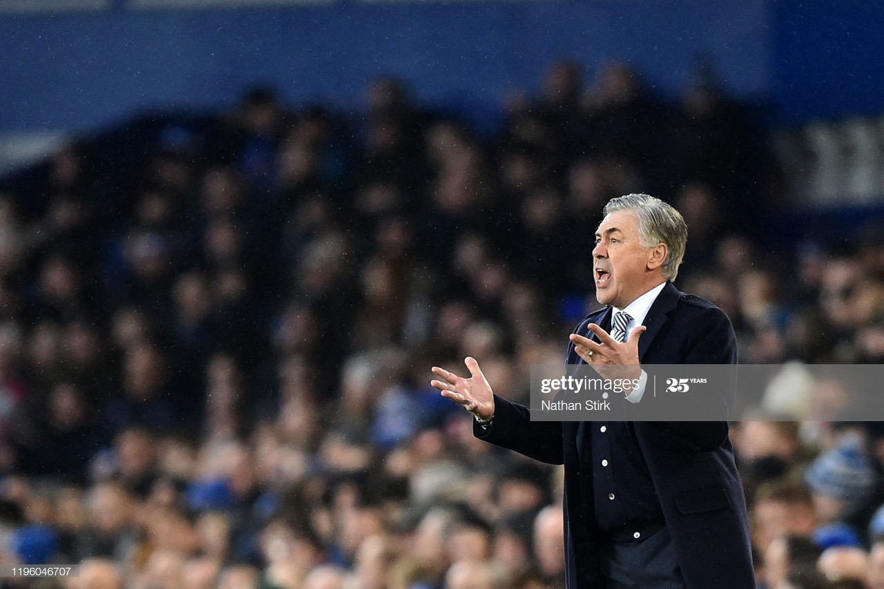 Our goal is to finish strong and qualify for Europe, says Everton boss Carlo Ancelotti