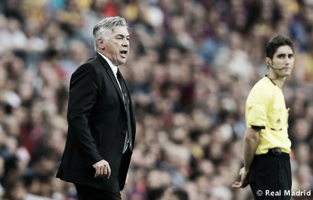 Ancelotti: "El penalti lo ha visto todo el mundo menos el árbitro"