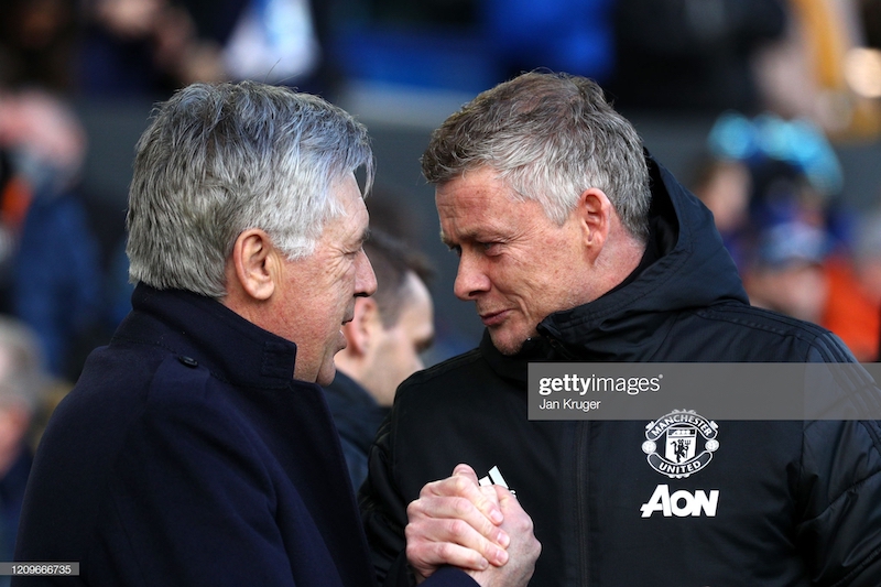 Ancelotti: Solskjaer has instilled "an idea" at Manchester United