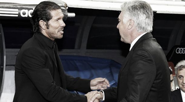 Il Derby incombe. Simeone sfida Ancelotti: fuga o remuntada