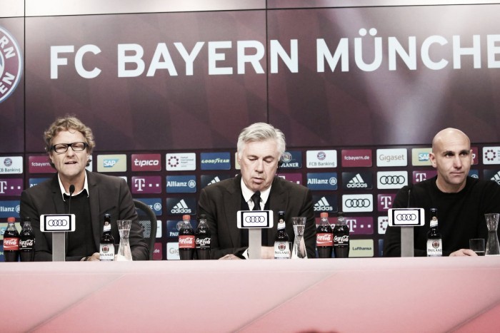 Los protagonistas del Bayern - Gladbach, ante los medios