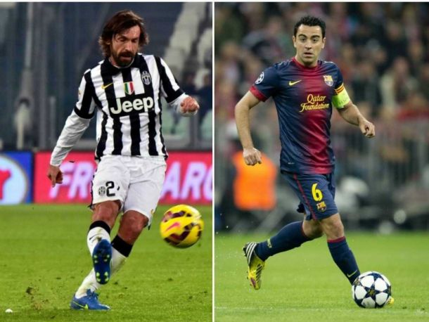 Pirlo e Xavi, Professori all'ultimo ballo