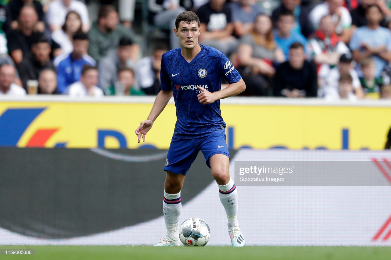 Andreas Christensen looks to the opening day of the season against Manchester United 