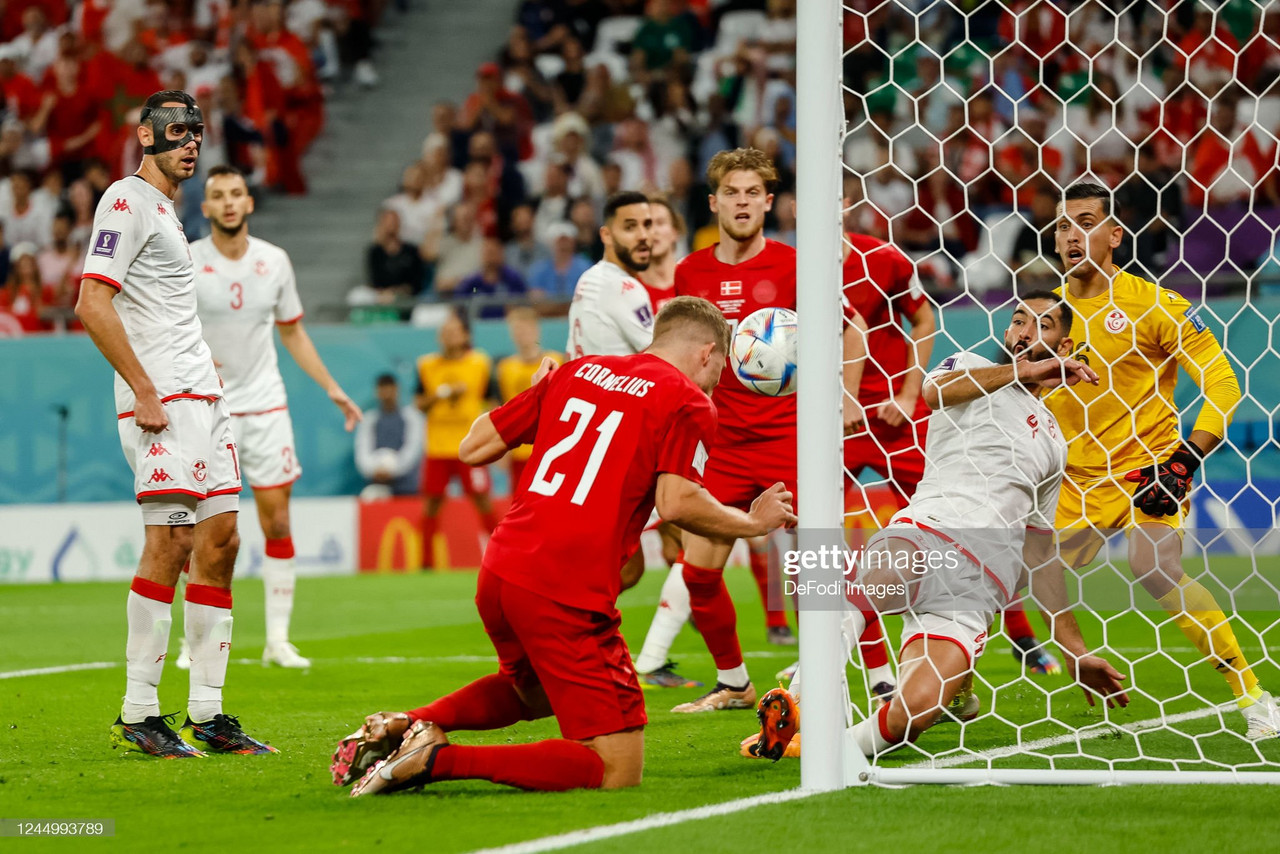 Denmark 0-0 Tunisia: Late VAR drama as sides settle for a point
