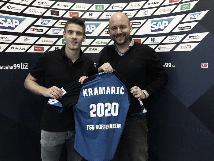 Atacante Kramaric renova contrato com Hoffenheim por quatro temporadas