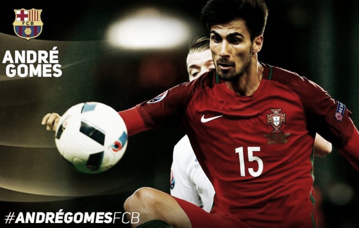 André Gomes joins FC Barcelona