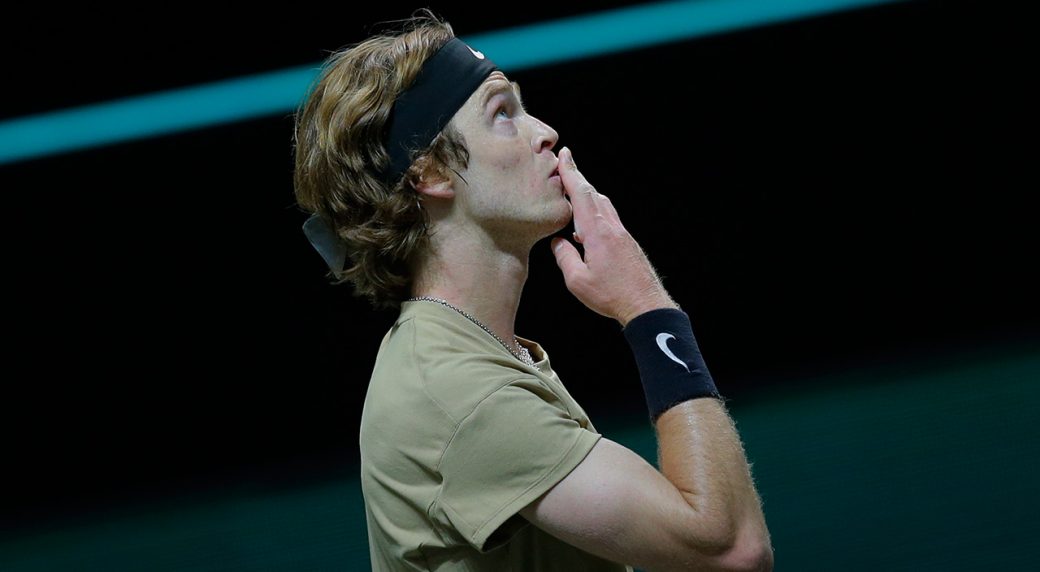 ATP Rotterdam: Andrey Rublev talks about improving his game after first-round victory
