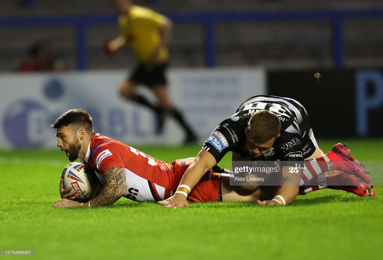 Super League: Hull FC 22 - 28 Salford Red Devils