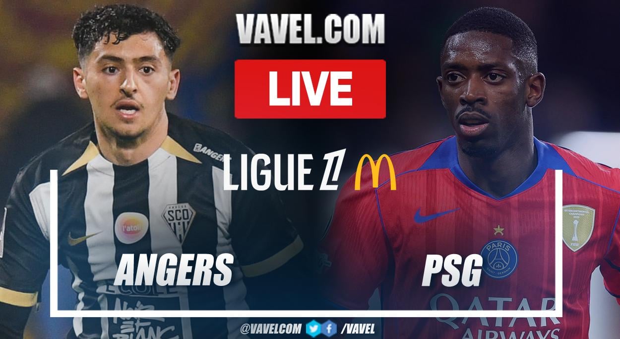 Angers vs PSG LIVE Score Updates: Lee opens the scoring (0-1)