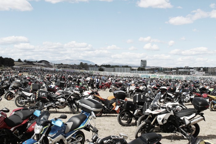 Madrid se llena de motos por Ángel Nieto