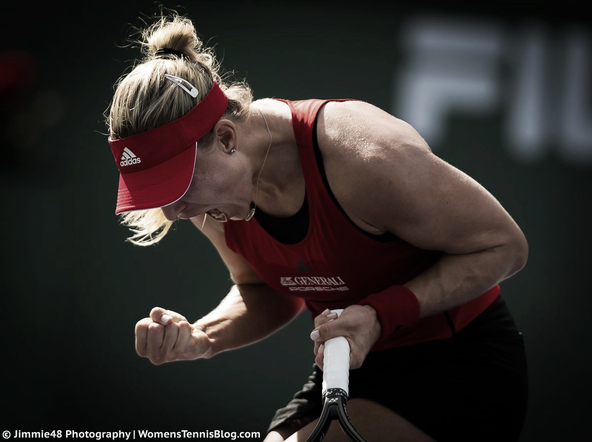 WTA Indian Wells: Angelique Kerber ousts defending champion Elena Vesnina