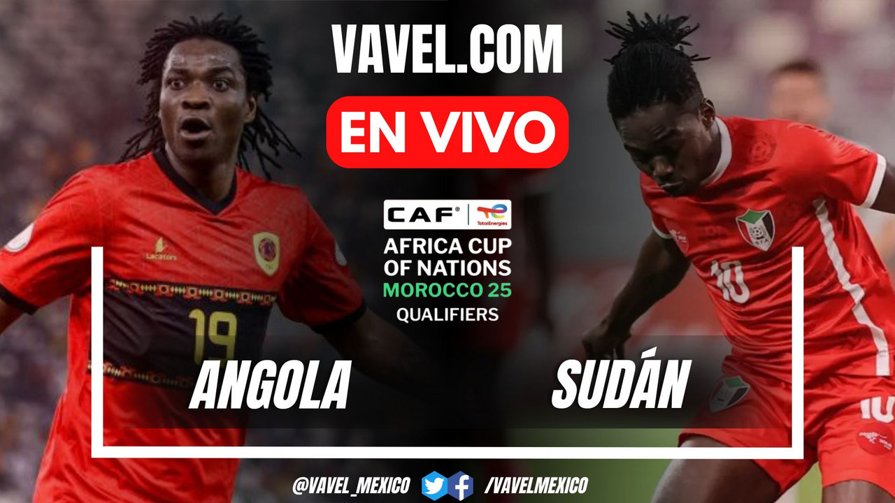 Angola vs Sudán EN VIVO, ¿cómo ver transmisión TV online en Clasificación Copa África? | 9 Septiembre 2024