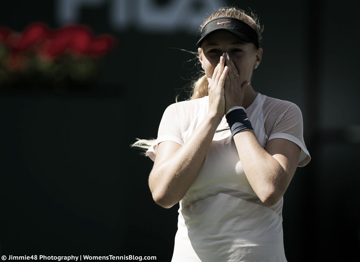 WTA Indian Wells: Amanda Anisimova stuns Petra Kvitova in straight sets