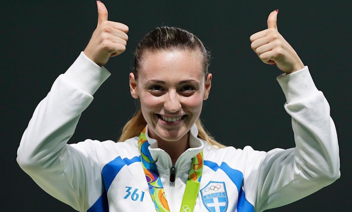 Rio 2016 - pistola dai 25m: la giovane Korakaki vince l'oro battendo la Karsch, bronzo alla Gerber