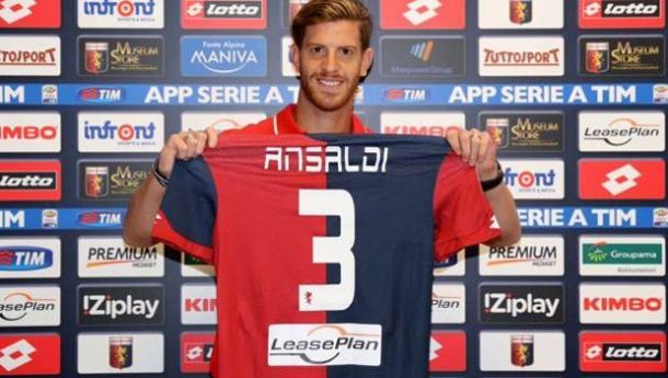 Genoa: presentato Ansaldi