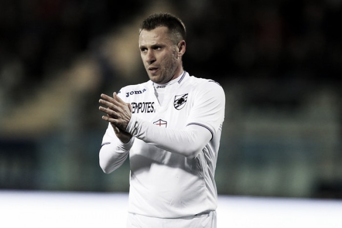Cassano - Entella: il barese ha rifiutato la proposta Cassano - Entella: il barese ha rifiutato la proposta