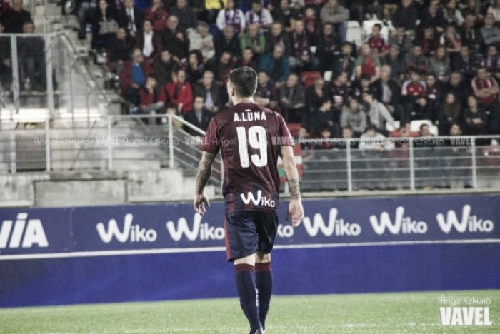 Antonio Luna anota su primer gol como jugador del Eibar