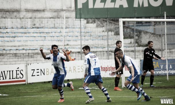Resultado Zamora CF - Real Avilés en Segunda B 2015 (4-1)