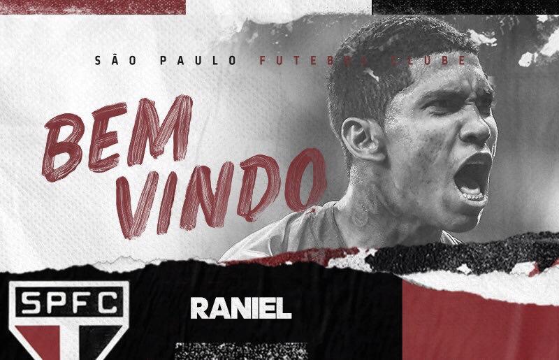  São Paulo anuncia atacante Raniel, ex-Cruzeiro