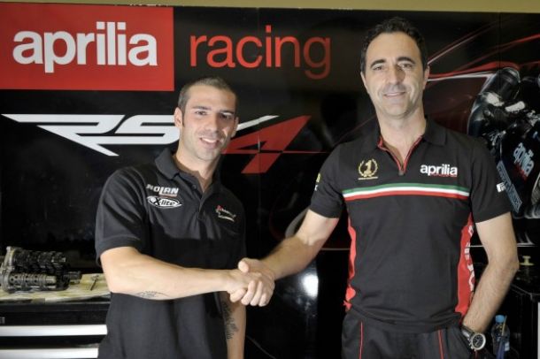 Marco Melandri e Aprilia insieme nel 2014