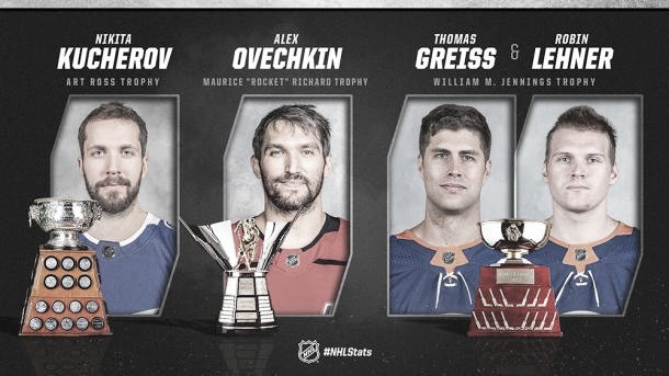 Kucherov se queda con el Art Ross y Ovechkin el Rocket Richard Kucherov se queda con el Art Ross y Ovechkin el Rocket Richard