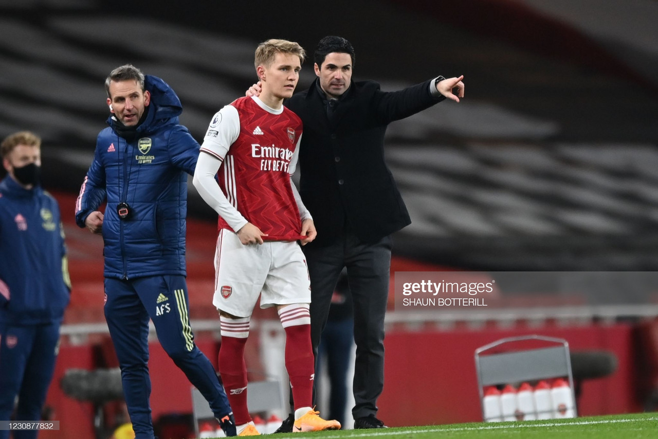 Willian and Odegaard praise 'master' Arsenal boss Arteta