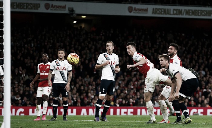 Wenger rues Coquelin red in derby draw