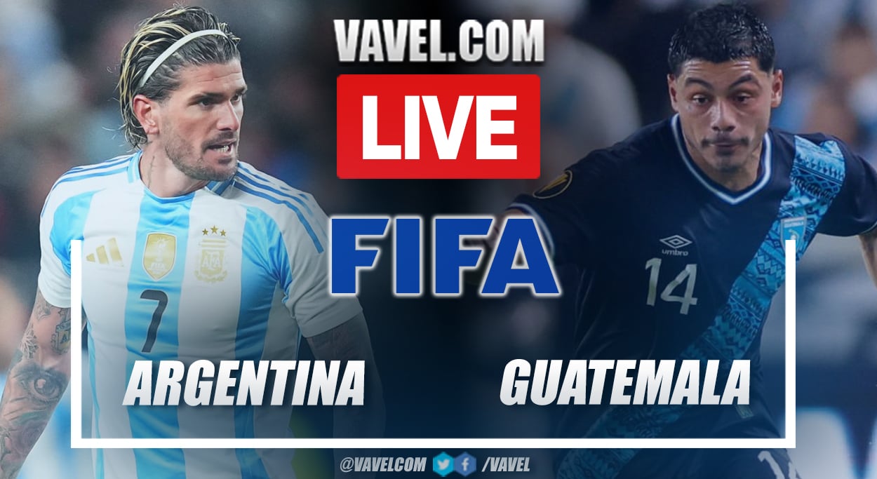 Highligths and goals: Argentina 4-1 Guatemala in International 
