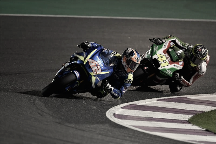 Álex Rins: "Es difícil adelantar en MotoGP"