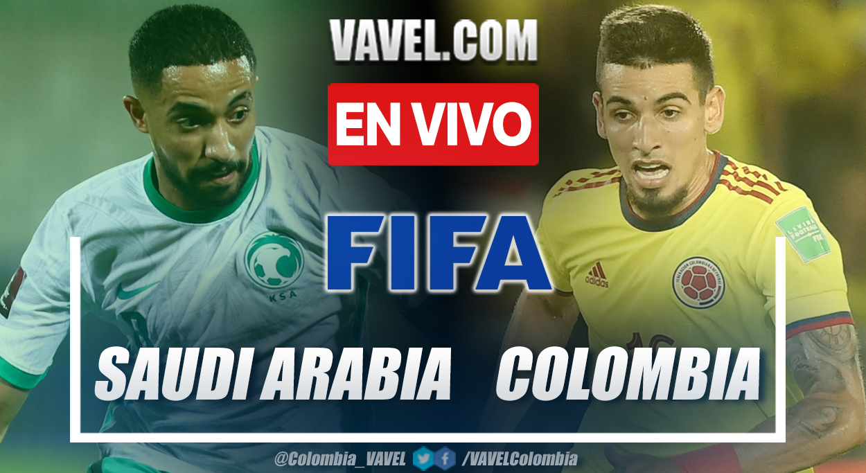 Resumen y gol: Arabia Saudita 0-1 Colombia en partido amistoso 2022