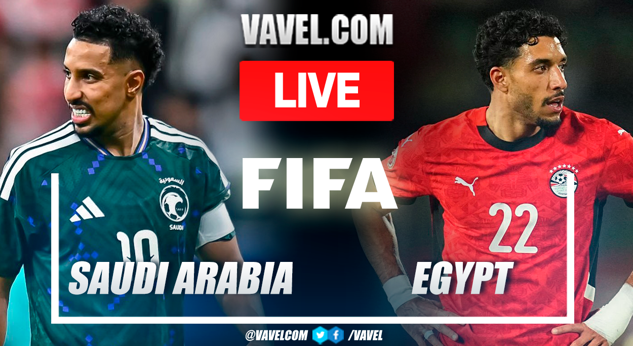 Saudi Arabia vs Egypt LIVE Score Updates in Friendly Match