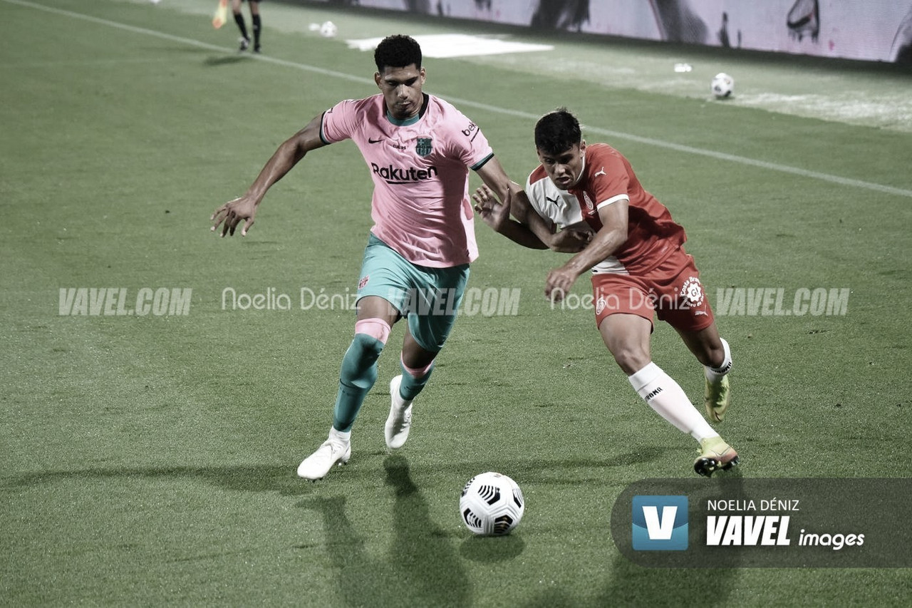 Ronald Araujo: "Trabajando de esta forma, los resultados sabemos que llegarán" Ronald Araujo: "Trabajando de esta forma, los resultados sabemos que llegarán"