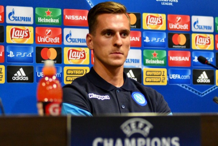 Champions League - Napoli, la carica di Milik: "Mi sento al 100%. Faremo di tutto per vincere"