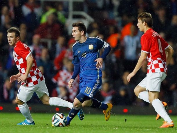 Con la vuelta de Tévez, Argentina dio vuelta el partido a Croacia