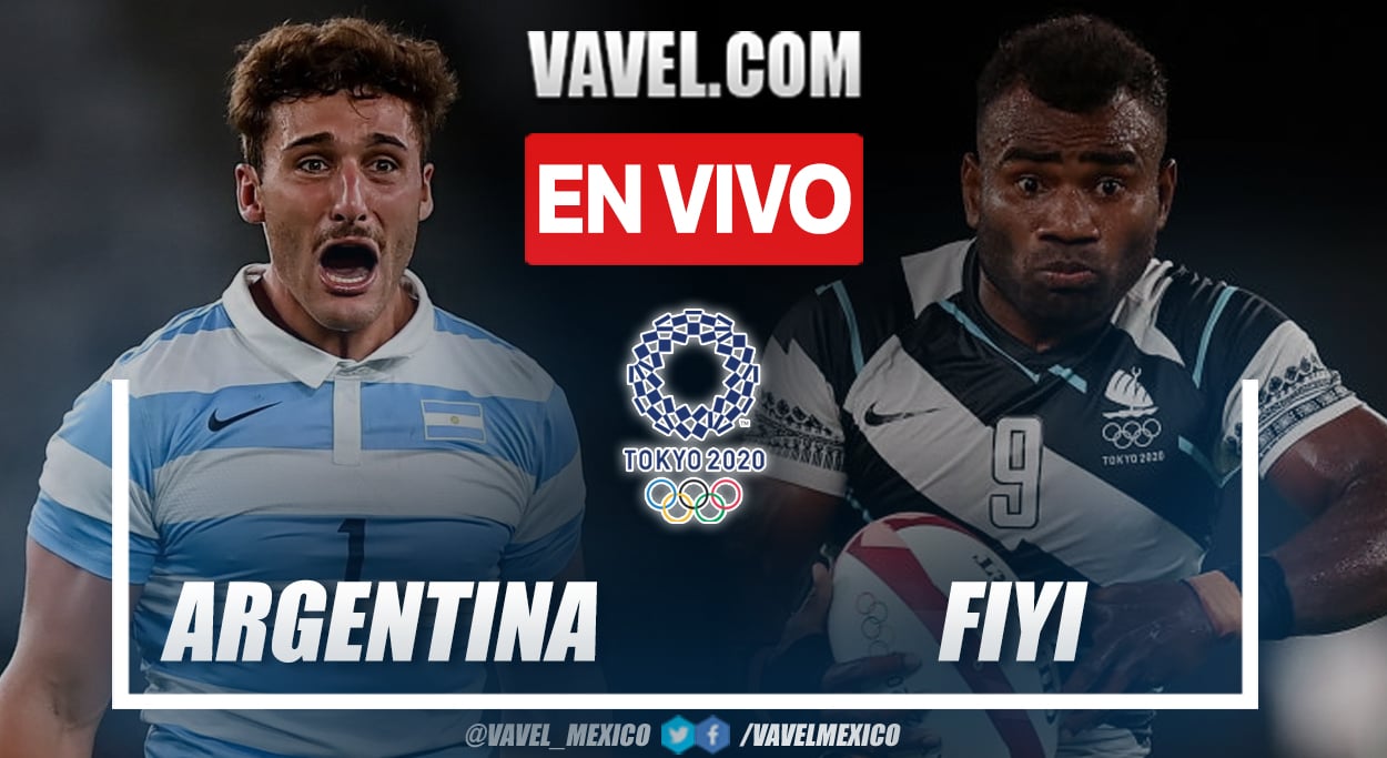 Resumen: Argentina 14-26 Fiyi en semifinales de Rugby en Tokio 2021