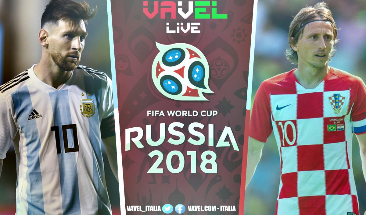 Terminata Argentina-Croazia, LIVE Mondiali Russia 2018 (0-3): La chiude Rakitic. Croazia agli ottavi!