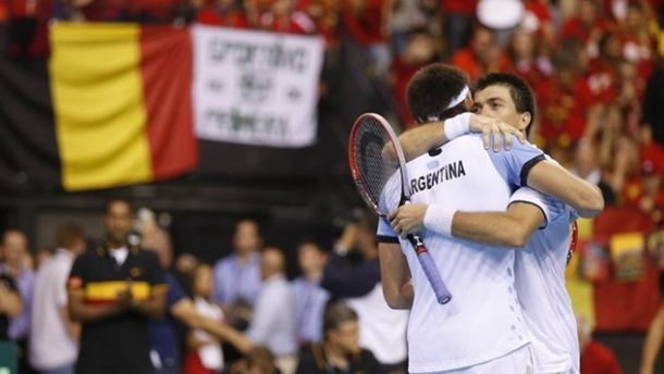 Davis Cup Semifinals: Argentina Takes 2-1 Lead Over Belgium