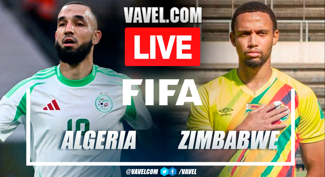 Highlights and goals of Algeria 3-1 Zimbabwe in FIFA Friendly 2025-26