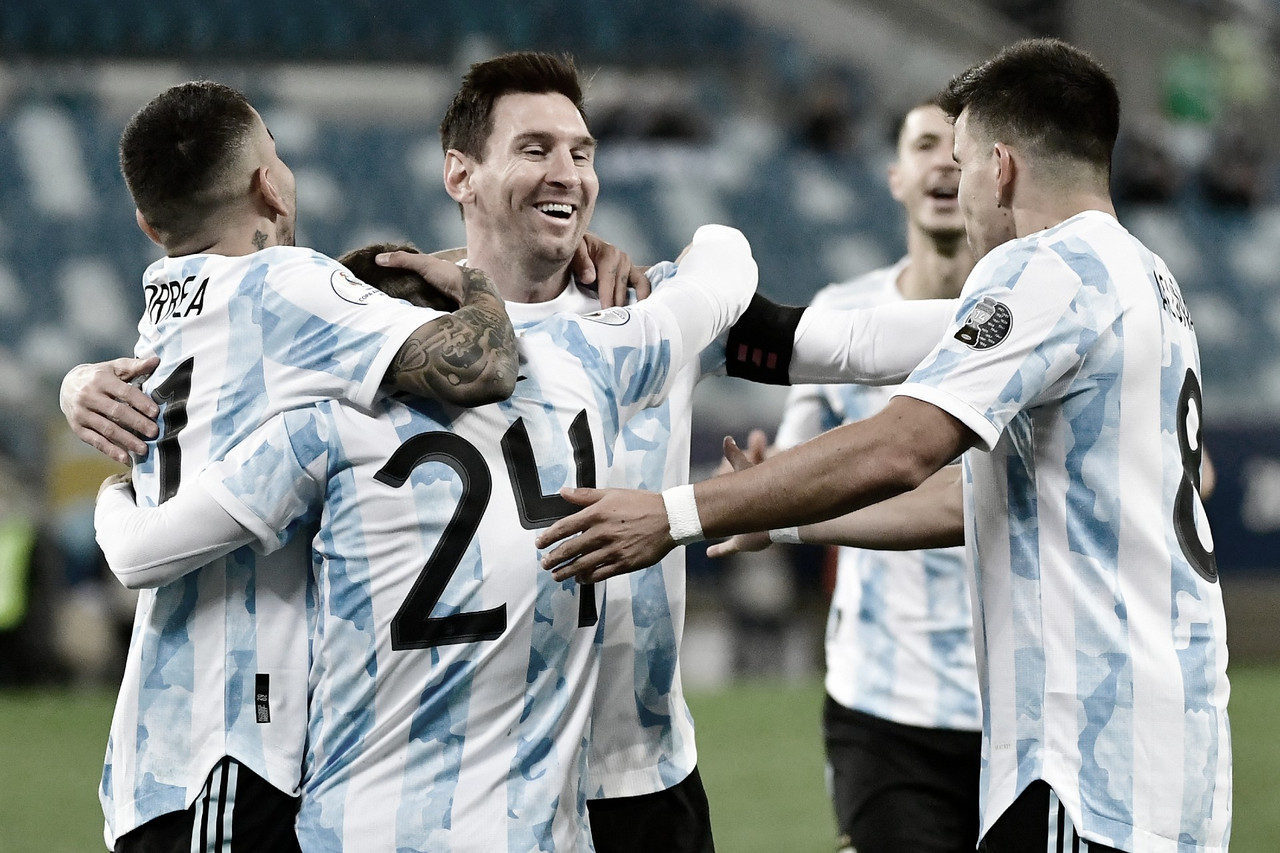 Argentina se florea y asegura el primer lugar