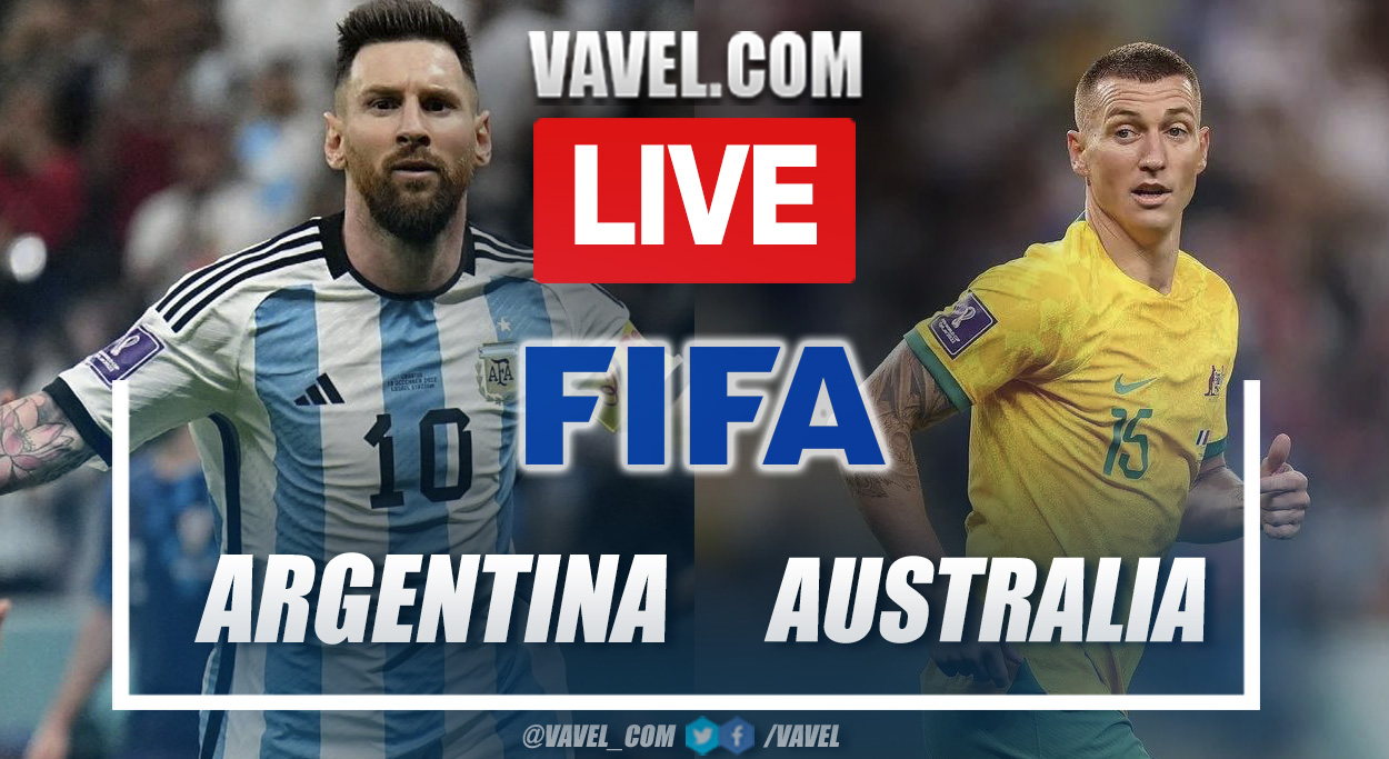 Highlights and goals of Argentina 2-0 Australia in Friendly Match 2023