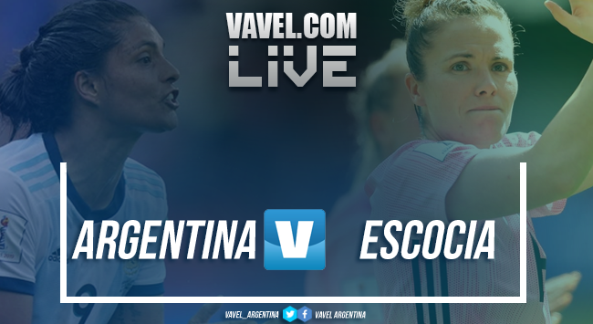 Resultado Argentina 3-3 Escocia por el Mundial Femenino Resultado Argentina 3-3 Escocia por el Mundial Femenino