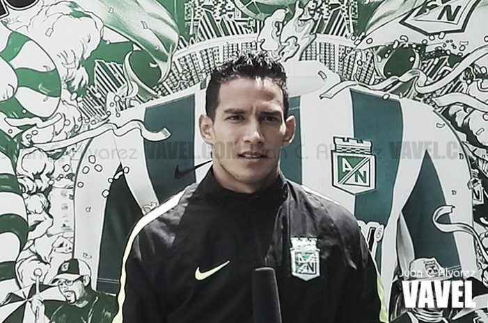 Diego Arias: "Santa Fe es un equipo muy intenso" Diego Arias: "Santa Fe es un equipo muy intenso"